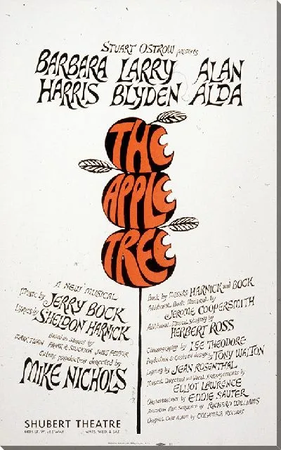 Картина маслом Яблоня (1966)