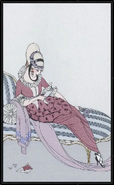 Картина Халат де Габарден (1914 г.)