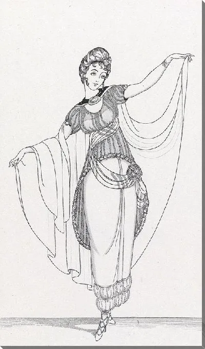 Картина Journal des Dames et des Modes, Костюмы Парижа, 1914, № 165 (1914)