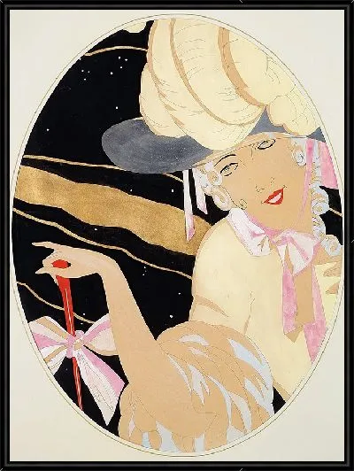 Картина Элегантная женщина (ок. 1920 г.)