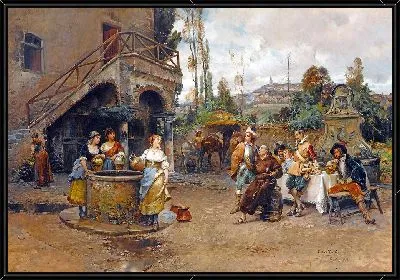 Разговор у колодца