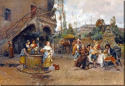 Разговор у колодца