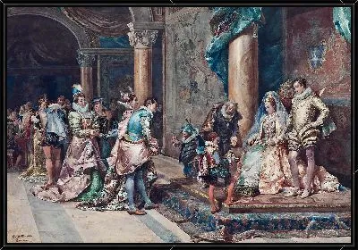 Картина Презентация (1878)