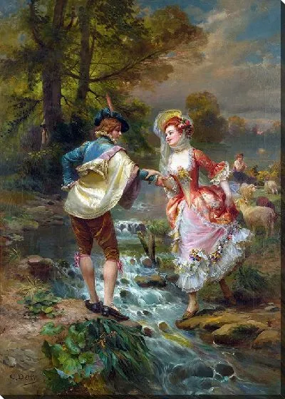 Картина Очень галантный