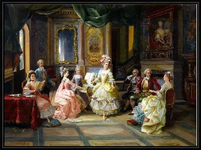 Музыка в гостиной