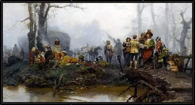 Картина Лагерь (1878)
