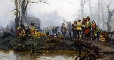 Картина Лагерь (1878)