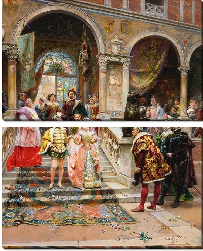 Картина Женитьба принца (1895)