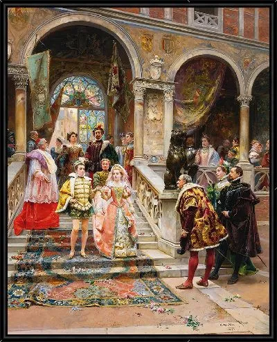 Картина Женитьба принца (1895)