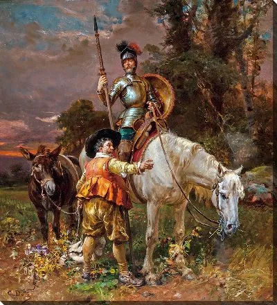 Дон Кихот и Санчо Панса