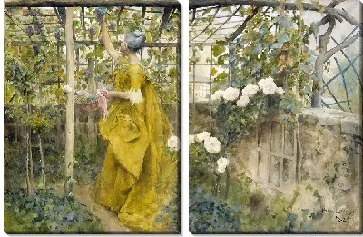 Картина Виноградная лоза (1884)