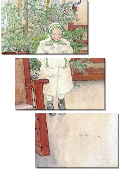 Картина Девушка и кресло-качалка (1907)