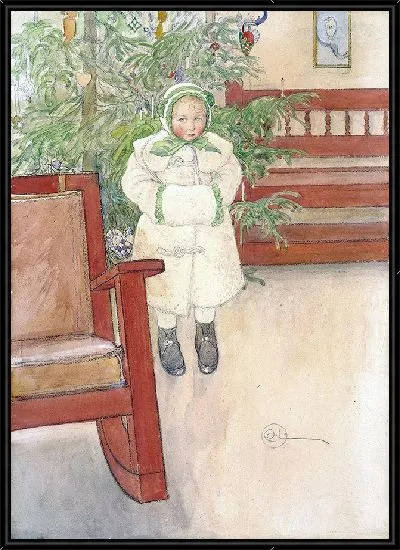 Картина Девушка и кресло-качалка (1907)