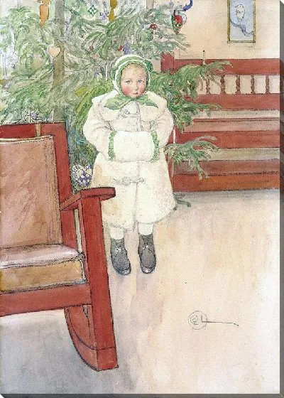 Картина Девушка и кресло-качалка (1907)