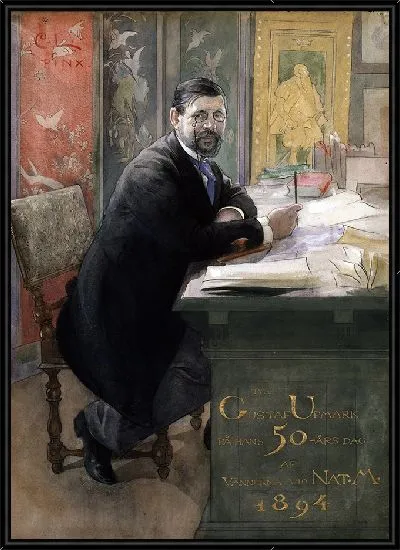 Картина Густав Упмарк, директор музея (1894 г.)