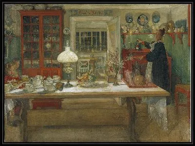 Картина Готовимся к игре (1901)
