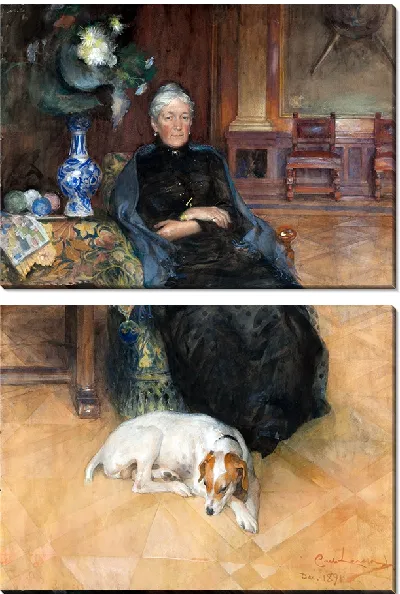 Картина Гётильда Фюрстенберг (1891)