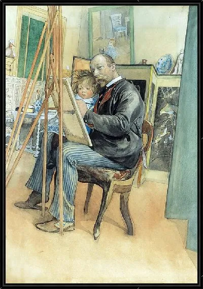 Картина Зеркальное изображение с Бритой (1895)
