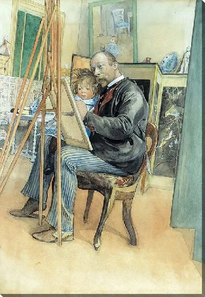 Картина Зеркальное изображение с Бритой (1895)