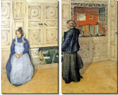 Картина Мать и дочь (1903)