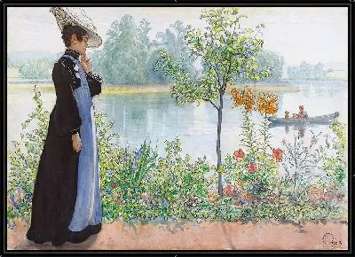 Карин на берегу