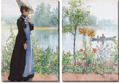 Карин на берегу