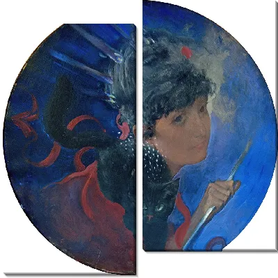 Картина Электричество (около 1884 г.)
