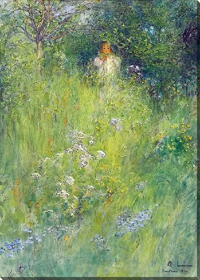 Картина Фея (Керсти на лугу) (1899)