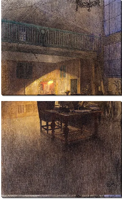 Картина У фортепиано (1900)