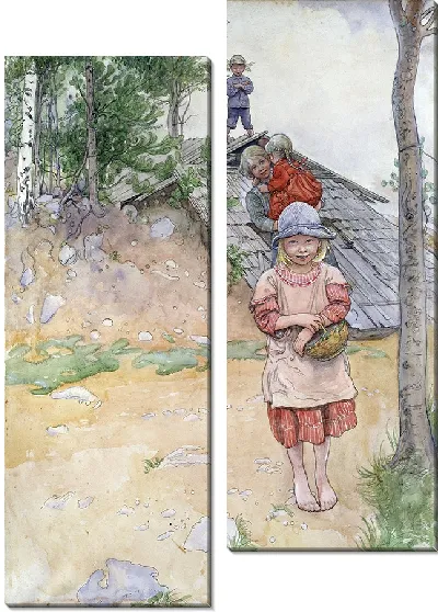 Картина У подвала (1917)