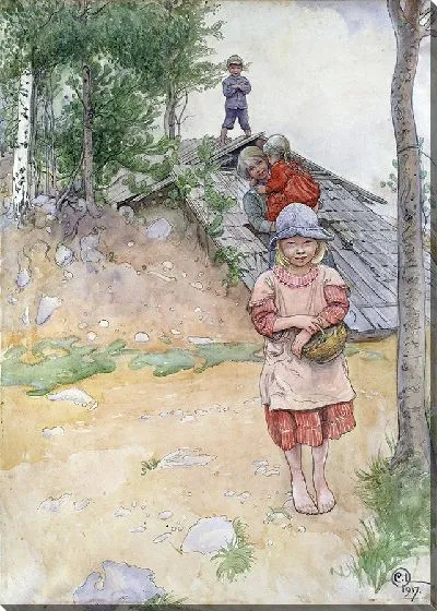 Картина У подвала (1917)