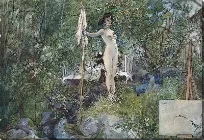 Картина Студия под открытым небом