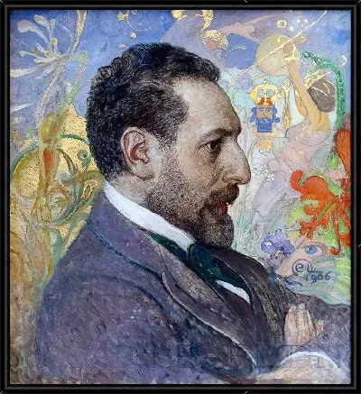 Картина Портрет Оскара Левертена (1906)