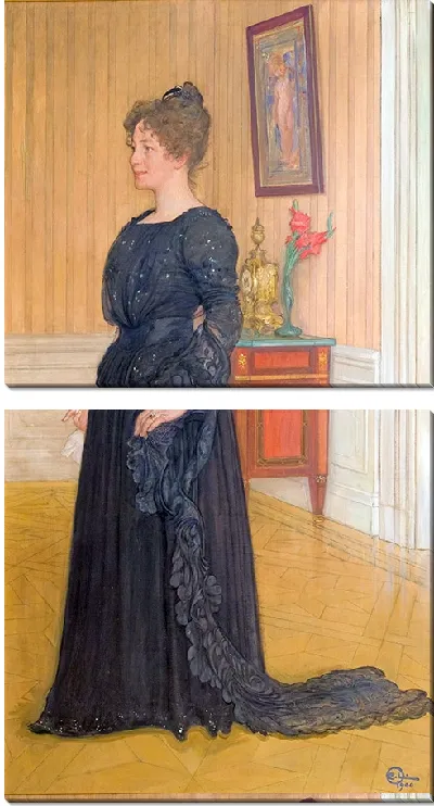 Картина Портрет госпожи Сигне Тиль 2 (1900)
