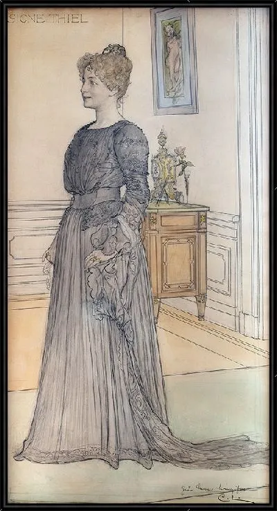 Картина Портрет госпожи Сигне Тиль (1900)
