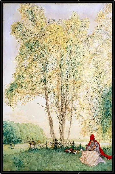 Картина Под березами (1902)