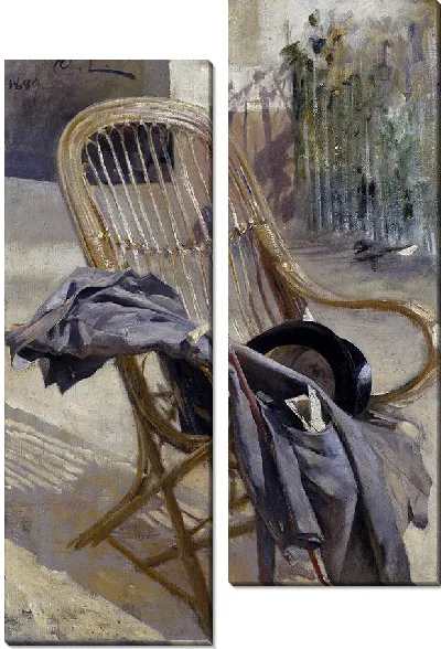 Картина Плетеный стул (1888)