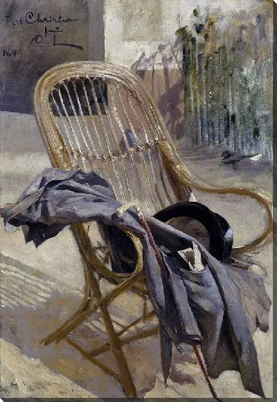 Картина Плетеный стул (1888)