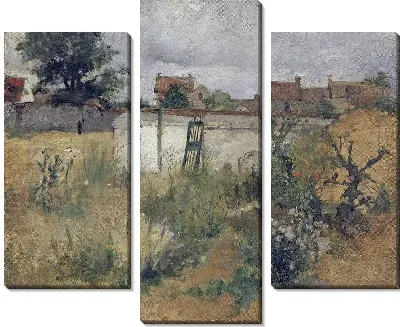 Картина Пейзажный этюд из Барбизона (1878)
