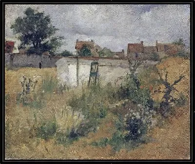 Картина Пейзажный этюд из Барбизона (1878)