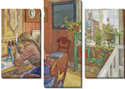 Картина Написание писем (1912 г.)