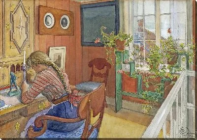 Картина Написание писем (1912 г.)