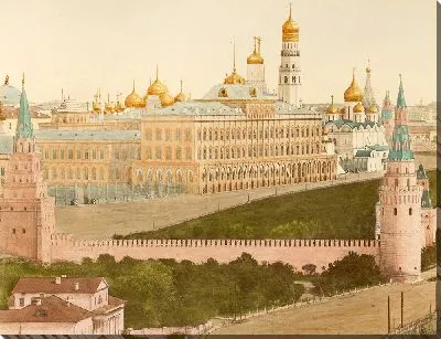 Императорский Кремлёвский дворец в Москве (1880 г.)