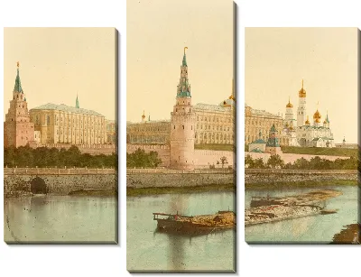 Картина Вид Кремля (1880 г.)