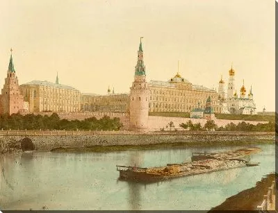 Вид Кремля (1880 г.)