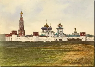 Вид Девичьяго Монастырия (1880)