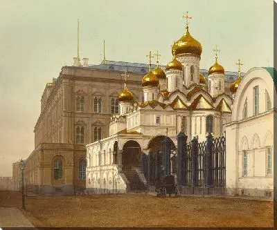 Архангельский собор в Кремле (1880 г.)