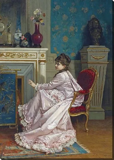 Картина У огня (1878)
