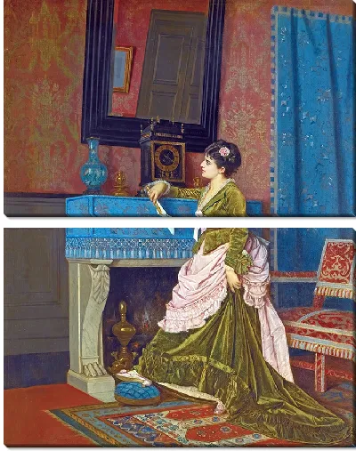 Картина «Письмо любви» (1873)