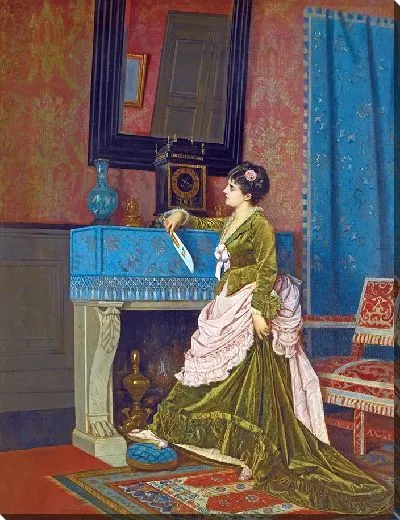 Картина «Письмо любви» (1873)